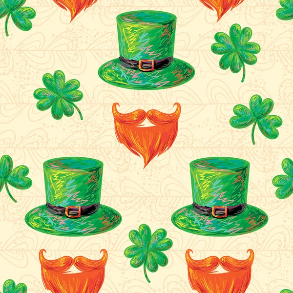 St. patrick's day minta — Stock Vector