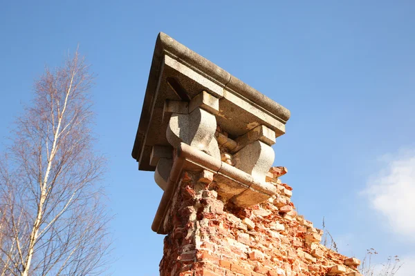 Detalle de arquitectura de edificio antiguo — Foto de Stock