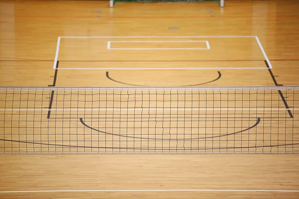 Voleibol campo de jogo — Fotografia de Stock