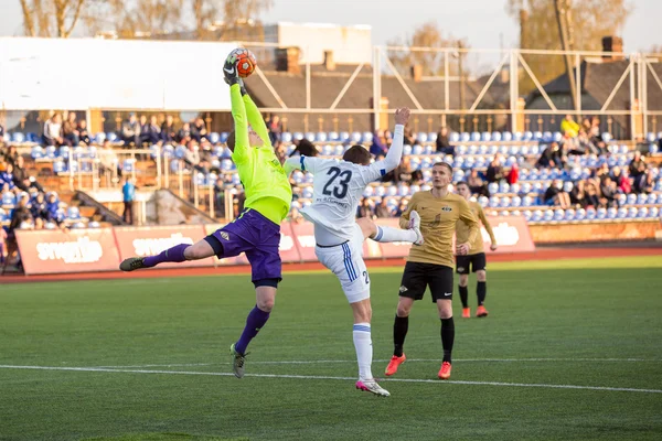 Episode of football match — Stock Photo, Image