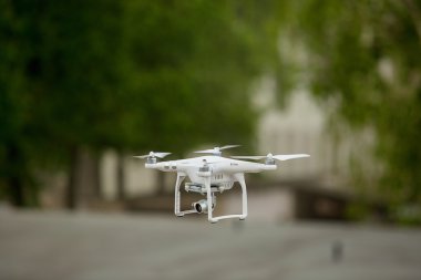 Quadrocopter dron kamera ile