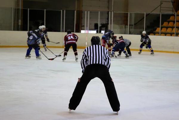 Árbitro de hockey sobre hielo — Foto de Stock