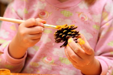 Çocuk resim süper sarı renkte