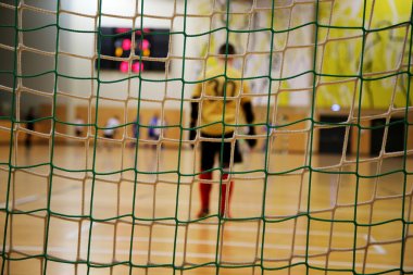 Futsal goalkeeper clipart