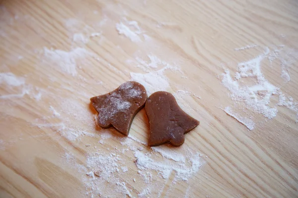 Pan de jengibre. Las galletas de Navidad —  Fotos de Stock