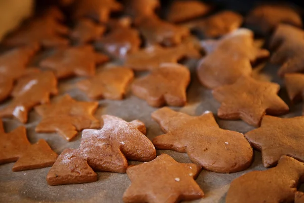 Pan de jengibre. Las galletas de Navidad — Foto de Stock