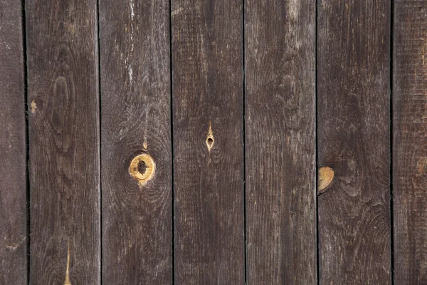 La fila di scrivanie di legno marrone — Foto Stock