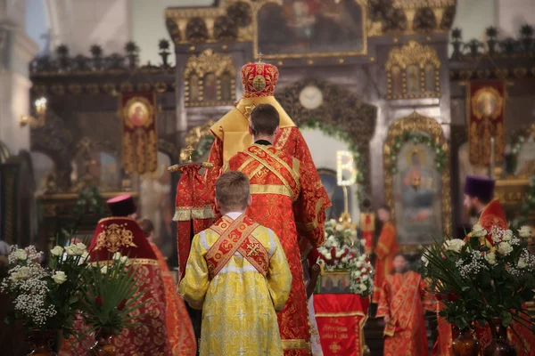 Священик церкви — стокове фото