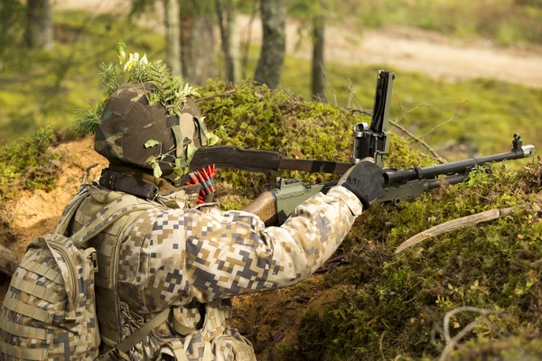 Heavy on the position — Stock Photo, Image