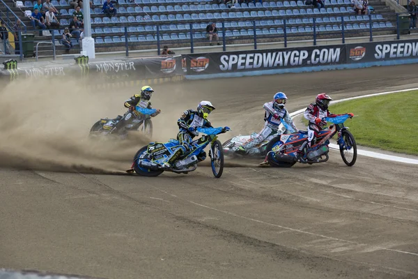 Carreras de Speedway en la pista —  Fotos de Stock