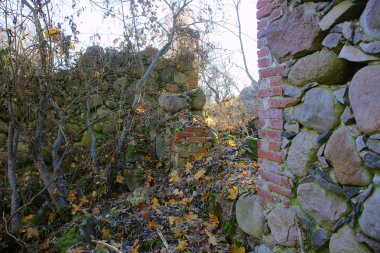 Eski taş duvar
