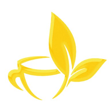 çay fincanı altın renkli yeşil çay