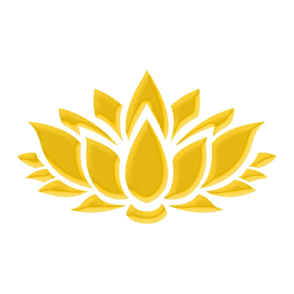 golden laurel wreath, Golden lotus fower