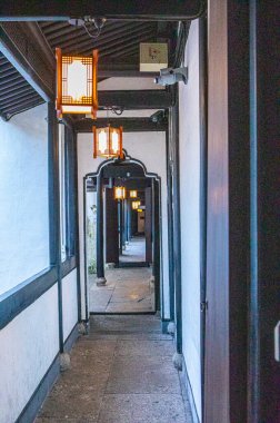 interior of a Asian building