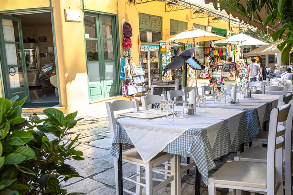 Restaurant Café Mit Tischen Und Stühlen — Stockfoto