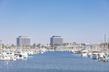 Barselona şehrinin manzarası