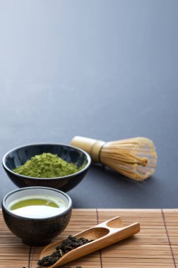 Matcha yeşil çay töreni