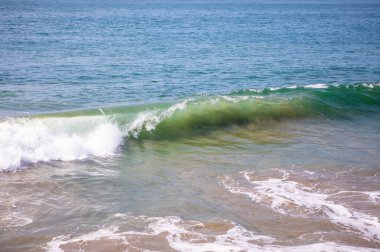 Sahildeki deniz dalgaları