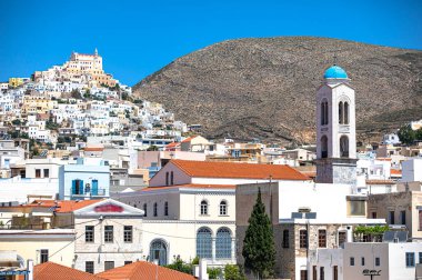 scenic shot of ancient Greek city