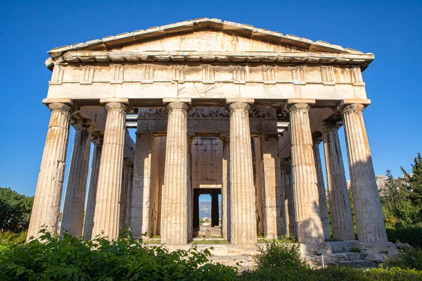 Colpo Scenico Delle Rovine Antiche Grecia — Foto Stock