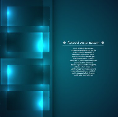 Aydınlatmalı soyut geometrik desen. aydınlatma