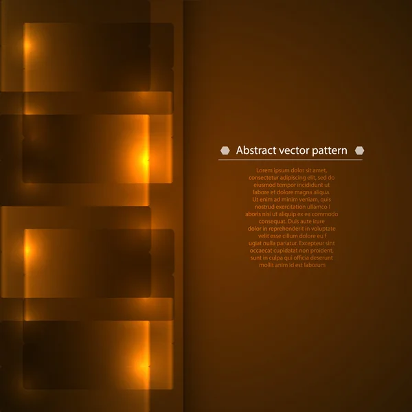 Aydınlatmalı soyut geometrik desen. aydınlatma