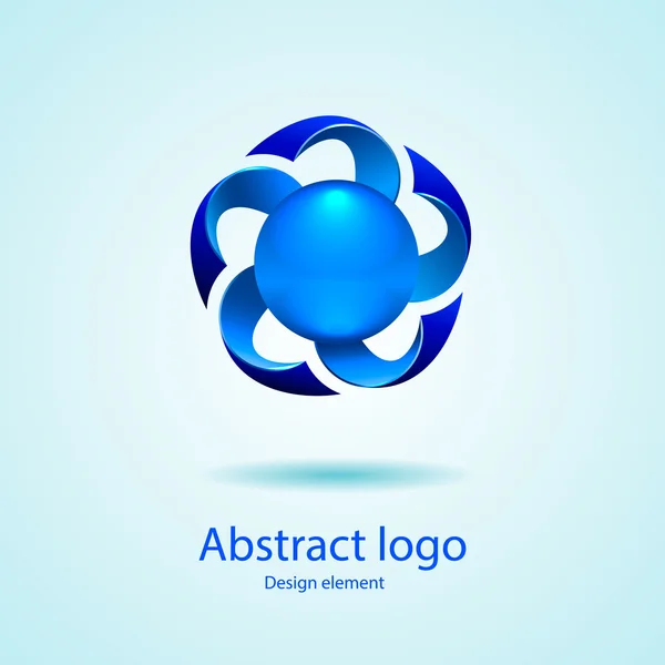 Logo. elemento de diseño. vector — Archivo Imágenes Vectoriales