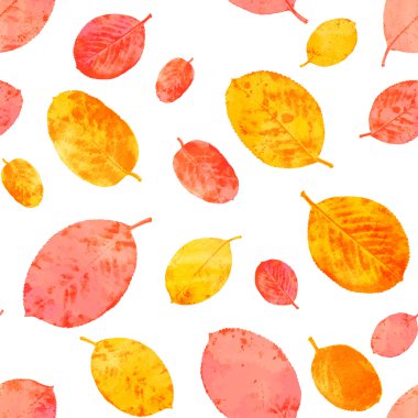 Sonbahar yaprakları deseni