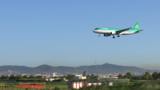 Aire Lingus plano — Vídeos de Stock