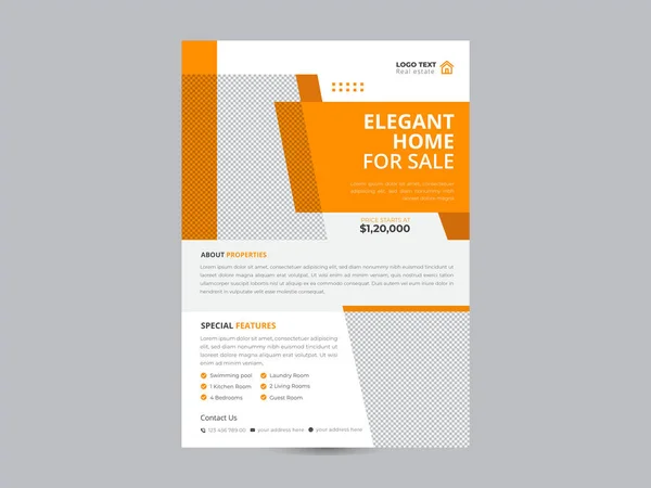 Real Estate flyer and poster Template design