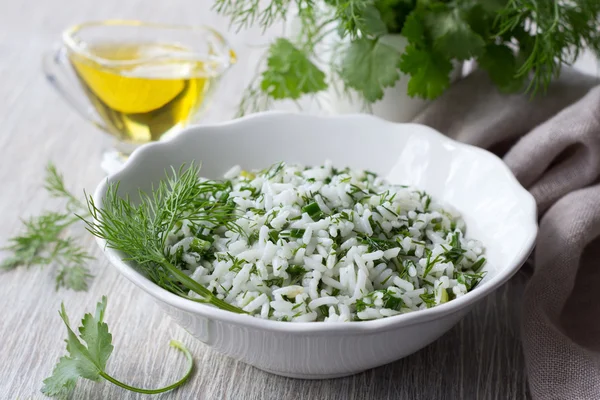 Arroz con verduras — Foto de Stock