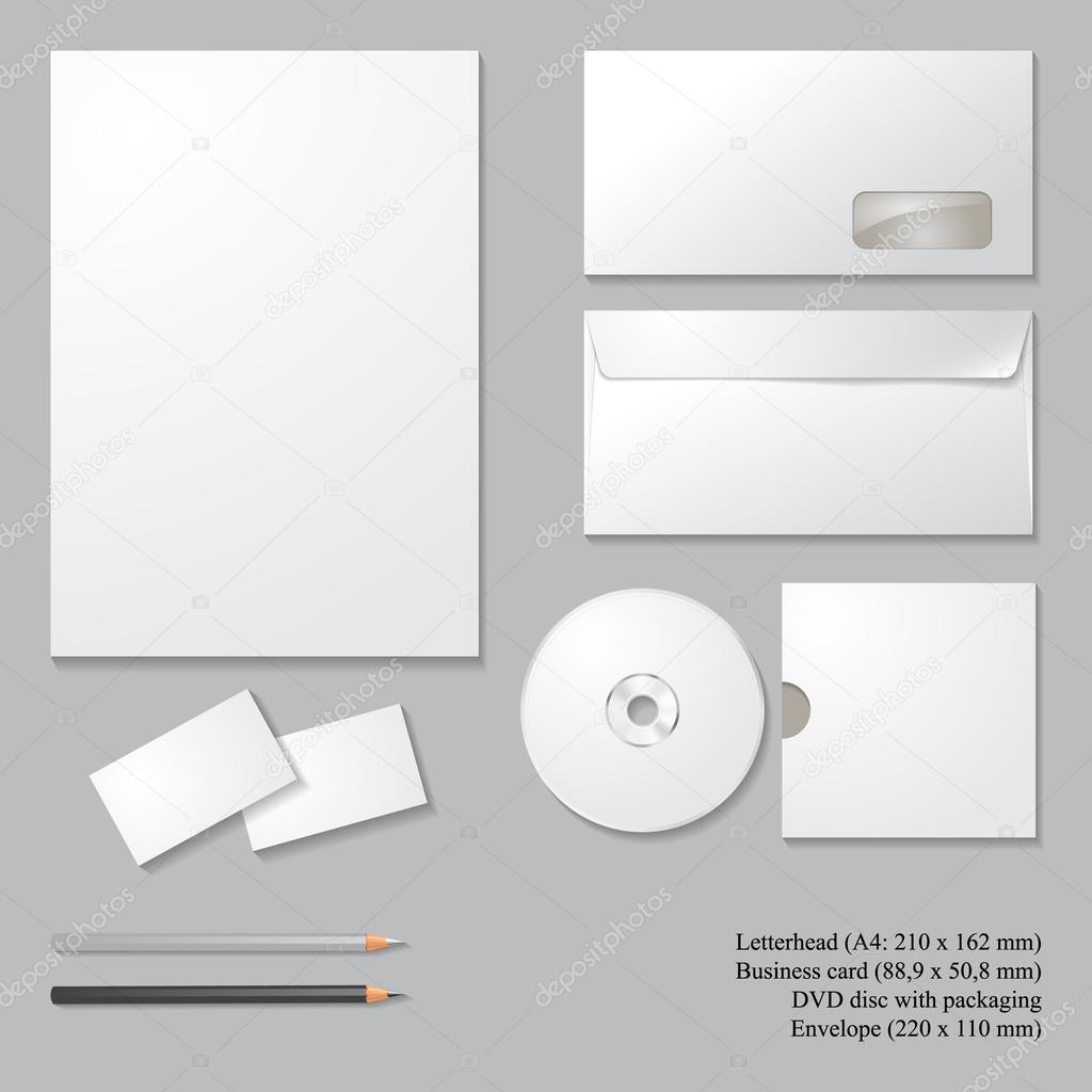 Vector corporate identity templates