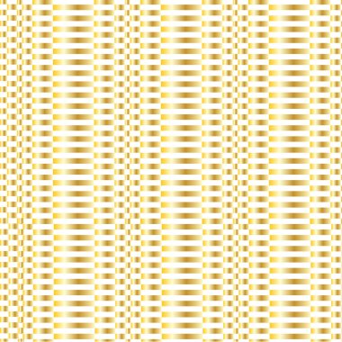 Altın geometrik dikdörtgenler desen