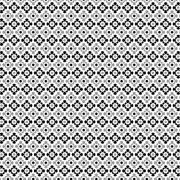 Motif géométrique monochrome — Image vectorielle