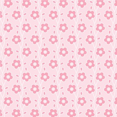 çiçek delikli çizgili desen