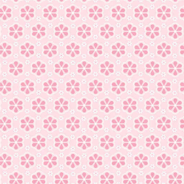 ピンクのアイレットの背景パターン — ストックベクタ