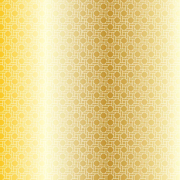 Gouden touw patroon — Stockvector