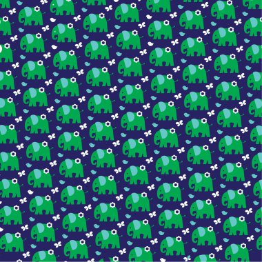 filler ve çiçek deseni  