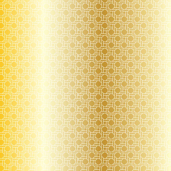 正方形ロープの黄金パターン — ストックベクタ