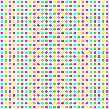 beyaz floresan noktalar