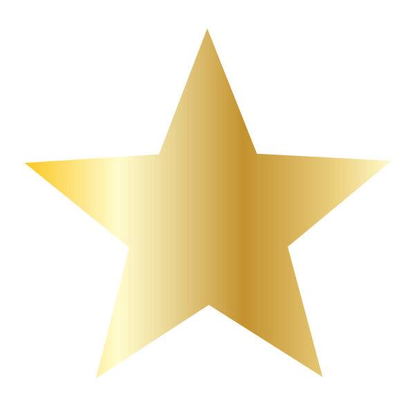 gold star illustration
