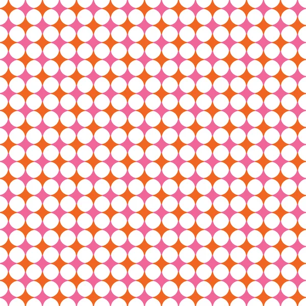 Rózsaszín narancssárga pontok — Stock Vector