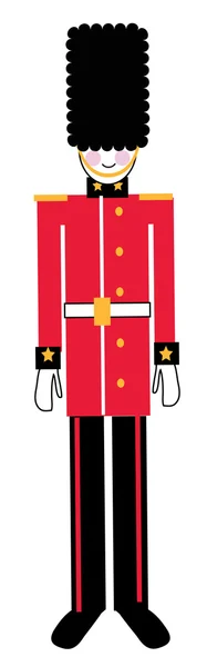 Brinquedo soldado ilustração — Vetor de Stock