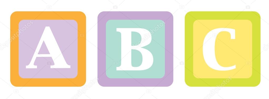 baby blocks Stock Vector Image by ©scrapster #116552848