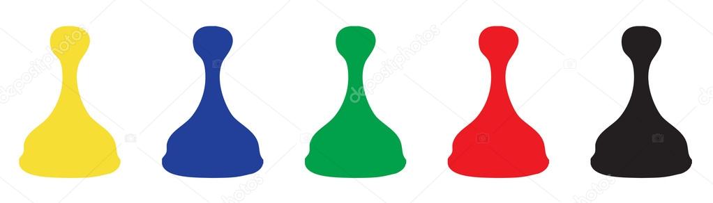 Game Pawns Game Pieces Game Clip Art Moveable Clip Art 