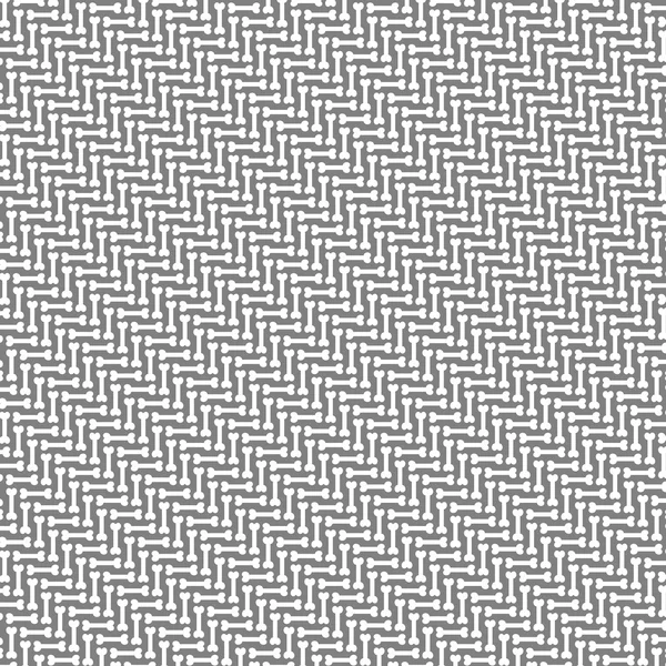 Motif osseux sans couture sur gris — Image vectorielle