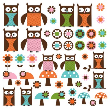 Baykuş klipsi sanatı