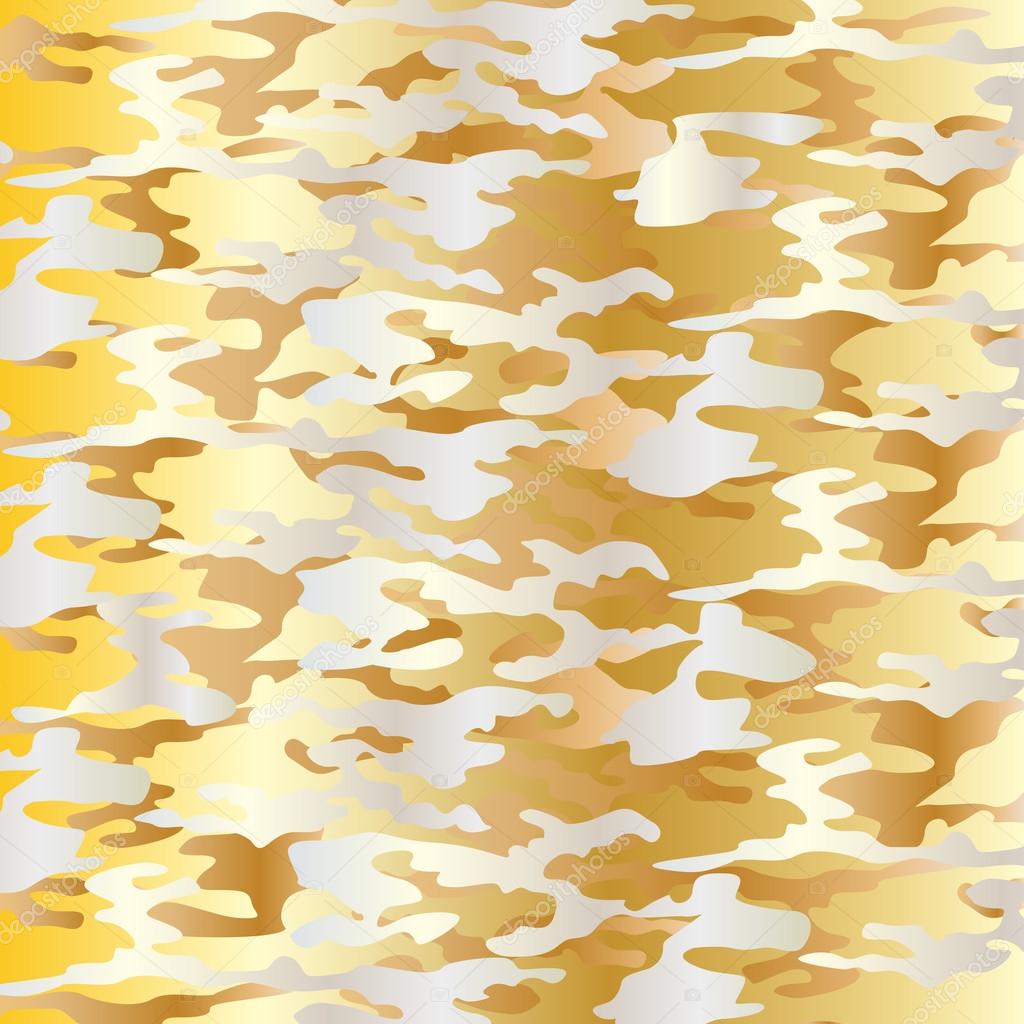 Metallic camouflage pattern
