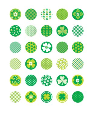 Shamrock daireler desen