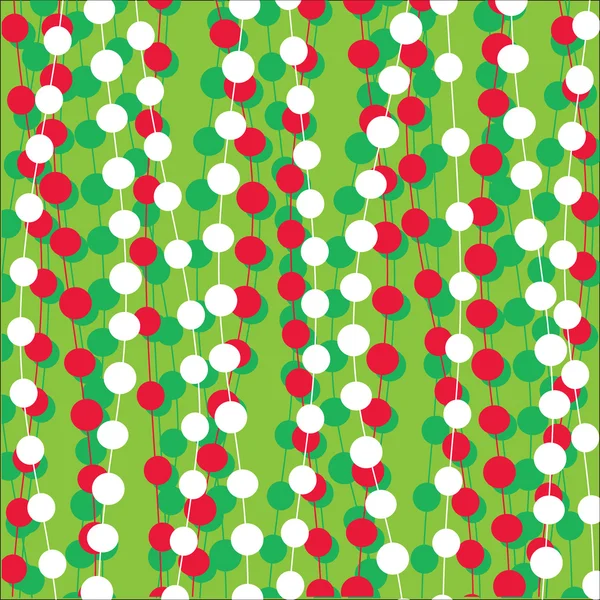 Garland pattern for background — Stock Vector